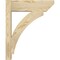 Ekena Millwork Thorton Slat Rough Sawn Outlooker, Douglas Fir, 6"W x 18"D x 22"H OUT06X18X22THR06RDF - alternate 2